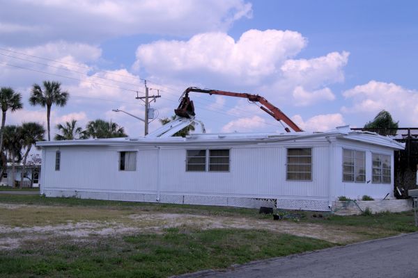 Mobile Home Demolition in Pearland