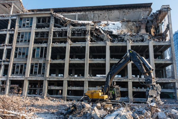 Commercial Building Demolition in Pearland