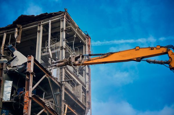 Factory Demolition in Pearland