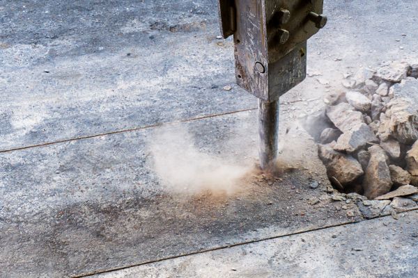Concrete Patio Removal in Pearland