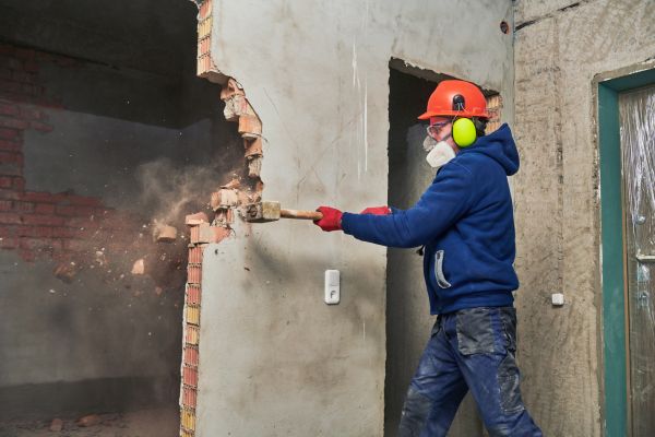 Concrete Wall Demolition in Pearland