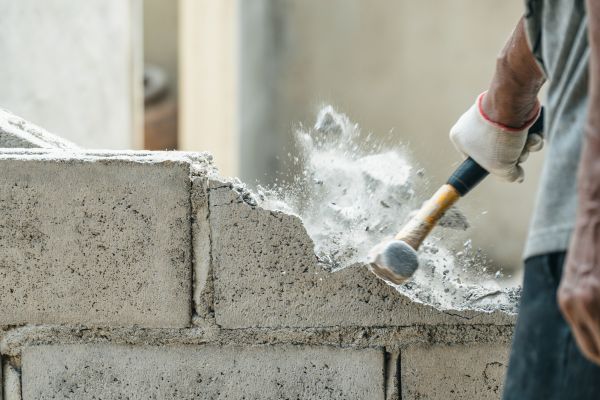 Block Wall Demolition in Pearland